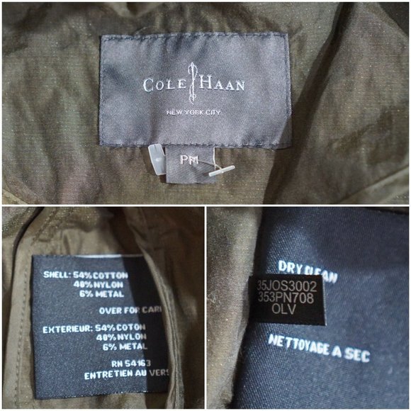 Cole Haan Front Zip Drawstring Jacket - Picture 10 of 12